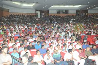 NTR Fans Hungama at Rabhasa Audio Release